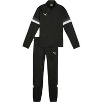 Puma TEAMRISE TRACKSUIT JR Детски спортен комплект, черно, размер
