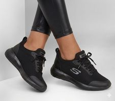 Skechers squad sr slip on - work shoes 37