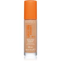 Rimmel Lasting Radiance rozjasňujúci make-up SPF 25 odtieň 100 Ivory 30 ml