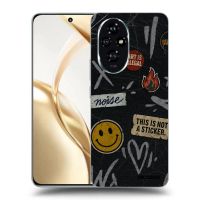 Silikónový prehľadný obal pre Honor 200 5G - STICKERS x TAGS