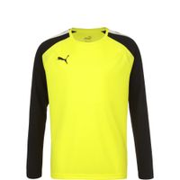 PUMA Tehnička sportska majica 'Teampacer'  neonsko žuta / crna