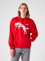 Wrangler Sweatshirt Rot