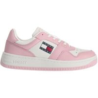 Tommy Hilfiger TOMMY JEANS RETRO BASKET WMN Дамски ниски обувки, розово, размер