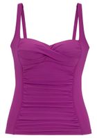 LASCANA Tankini top  ljubičasto crvena