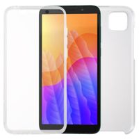 Zaščitni dvostranski ovitek Huawei Y5p prozoren