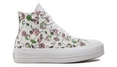 Converse Chuck Taylor All Star Lift Platform High Top Ženy - Tenisky Converse - Bílá - A07561C-6 - Size: 6