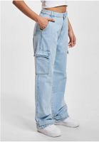 Women's Jeans Cargo Pants Denim Blue