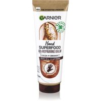 Garnier Hand Superfood відновлюючий крем для рук з какао 75 мл