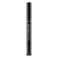 GOSH COPENHAGEN Giant Pro Double Liner  duo kajalová tužka a linka ve fixu - 001 Black