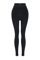 Trendyol Black Washed Seamless Full Length Knitted Sports Leggings