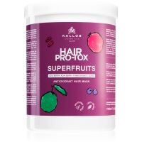 Kallos Hair Pro-Tox Superfruits regeneračná maska pre unavené vlasy bez lesku 1000 ml