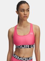 Women's bra Under Armour UA HG Mid Branded-PNK - Women's
