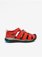 Red children's outdoor sandals Keen Newport Neo H2 - Girls