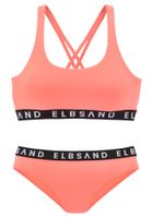 Elbsand Bikini  koraljna / crna / bijela