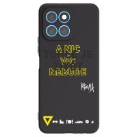 Silikónový čierny obal pre Honor X6 - Kazma - TOHLE JE ŽIVOT A NIC VÍC NEBUDE