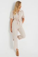 Cool & Sexy Women's Jumpsuit Vanilla Q985