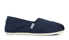 Toms Alpargatas Navy Canvas