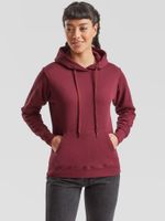 Burgundy Hooded Sweat Fruit of the Loom