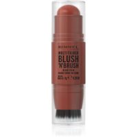 Rimmel Multi-Tasker Blush'N'brush róż do policzków w sztyfcie z pędzelkiem odcień 350 Roasted Peach 8 g