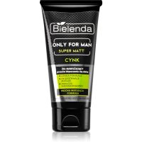 Bielenda Only for Men Super Mat Feuchtigkeitsgel gegen ein glänzendes Gesicht und erweiterte Poren 50 ml