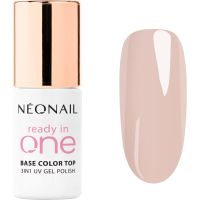 NEONAIL Ready In One 3in1 UV Gel Polish gel lak za nohte z diamantnim prahom odtenek 04 One Soft Beige 7.2 ml