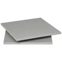 MID.YOU SADA VKLADACÍCH POLÍC, sivá, 48/2/50 cm