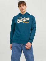 Jack & Jones Logo Majica dugih rukava plava