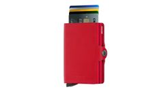 Secrid Twinwallet Original Red-Red Unisex - Peňaženka Secrid - Červená - TO-RED-RED-One-size - Size: One size