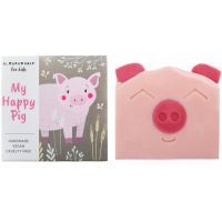 Almara Soap For Kids My Happy Pig handgemachte Seife mit Birnenduft für Kinder 100 g