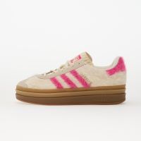 Trampki adidas Gazelle Bold W Crew White/ Shock Pink/ Gold Metallic EUR 36 2/3