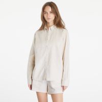 Koszula Urban Classics Ladies Linen Mixed Oversized Shirt Soft Seagrass L