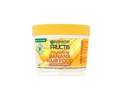 Vyživujúca maska pre suché vlasy Garnier Fructis Banana Hair Food 3 Usages Mask - 400 ml + darček zadarmo