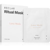 RECLAR Ritual Mask Love Mode jednorazová plátenková maska na tvár pre všetky typy pleti 5 ks