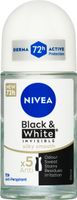 NIVEA Guličkový antiperspirant Black & White Silky Smooth