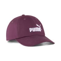Puma ESS No.1 Logo Baseball Cap | Mit Plain | Midnight Plum | Größe: L