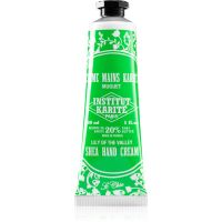 Institut Karité Paris Lily Of The Valley So Chic θρεπτική κρέμα για τα χέρια με βούτυρο καριτέ tube + box 30 μλ