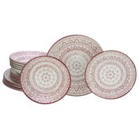 Creatable JEDÁLENSKÝ SERVIS Mexico rot 18-dielne