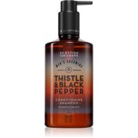 Scottish Fine Soaps Thistle & Black Pepper šampon za moške 300 ml