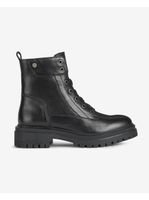 Černé dámské kožené boty Geox Iridea - Dámské