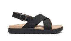 Keen Elle Luxe Cross Strap Sandal W Ženy - Sandály Keen - Černá - 1030522-6.5 - Size: 6.5