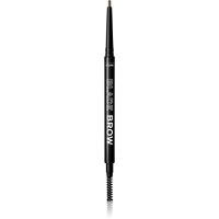 Revolution Relove Blade Brow ceruzka na obočie s kefkou odtieň Dark Brown 0,1 g