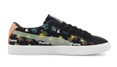 Puma Suede VTG Printed  Bărbați - Adidași Puma - Negru - 384253_01-4.5 - Size: 4.5