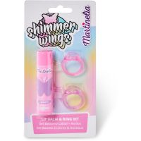 Martinelia Shimmer Wings Lip Balm & Ring Set set (za otroke)