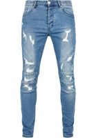 Men's Paneled Jeans Blue