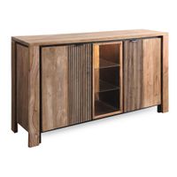 Livetastic KOMODA, sheesham, přírodní barvy, 150/85/40 cm