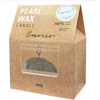 Emocio Pearl wax Cashmere White aromatizēta svece 350 g