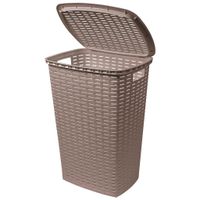 Homeware KOŠ NA PRÁDLO, šedohnědá
