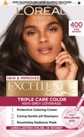 L’Oréal Paris barva za lase - EXCELLENCE Creme - 400 True Brown