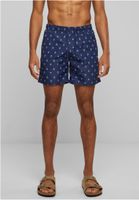 Patterned swimsuit shorts anchor/navy