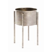 STOJAN NA KVETY bronzová